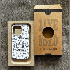 BRAND NEW Western Print Casely Phone Case for iPhone 13